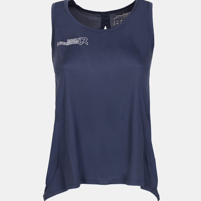 ROCK EXPERIENCE Oriole Canotta Donna Blu