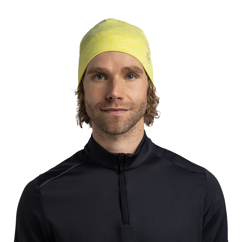 BUFF Berretto DryFlx Tinta Unita Lime Unisex Trail Running