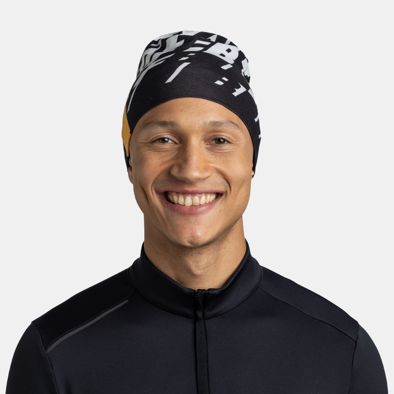 BUFF Berretto Ecostretch Reversible Pro-Team con Logo Unisex
