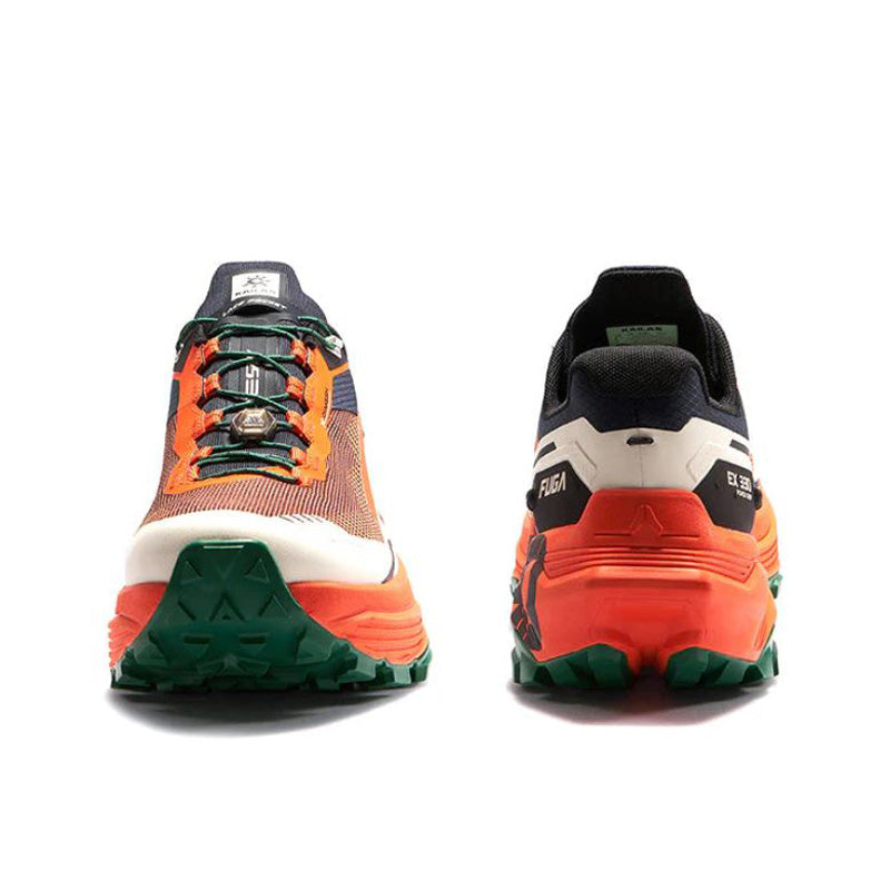 Kailas Fuga EX 330 Uomo Original Orange Navy Blu - vista frontale e posteriore