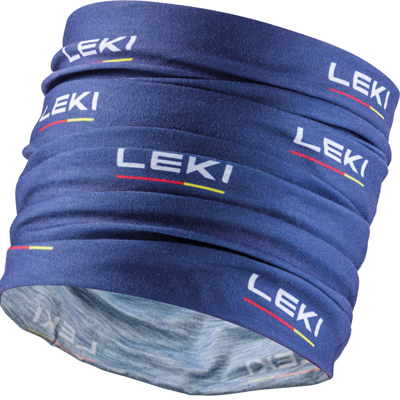 LEKI Multiscarf Scaldacollo Blu Multiuso Unisex