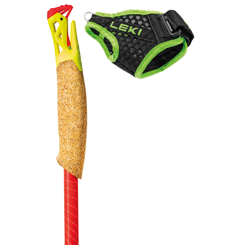 LEKI Bastoncini Ultratrail Fx.One Superlite Rosso Trail Running