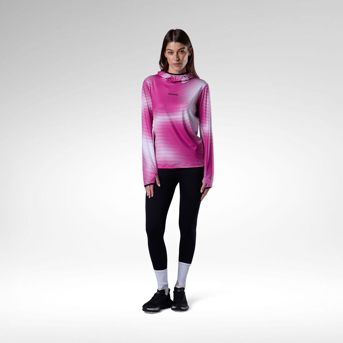 ROSSIGNOL Felpa Westweg Sun Con Cappuccio Donna Trail Running