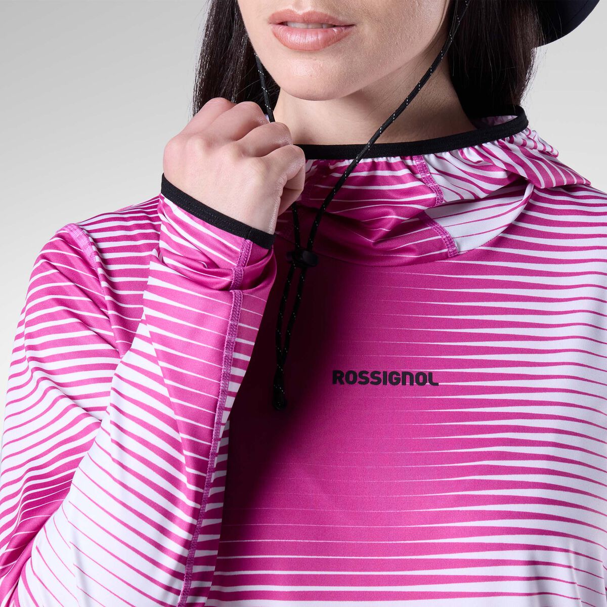 ROSSIGNOL Felpa Westweg Sun Con Cappuccio Donna Trail Running