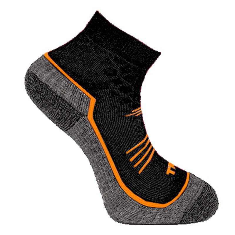 TRS P467 Calza Trail Top Merino Arancione