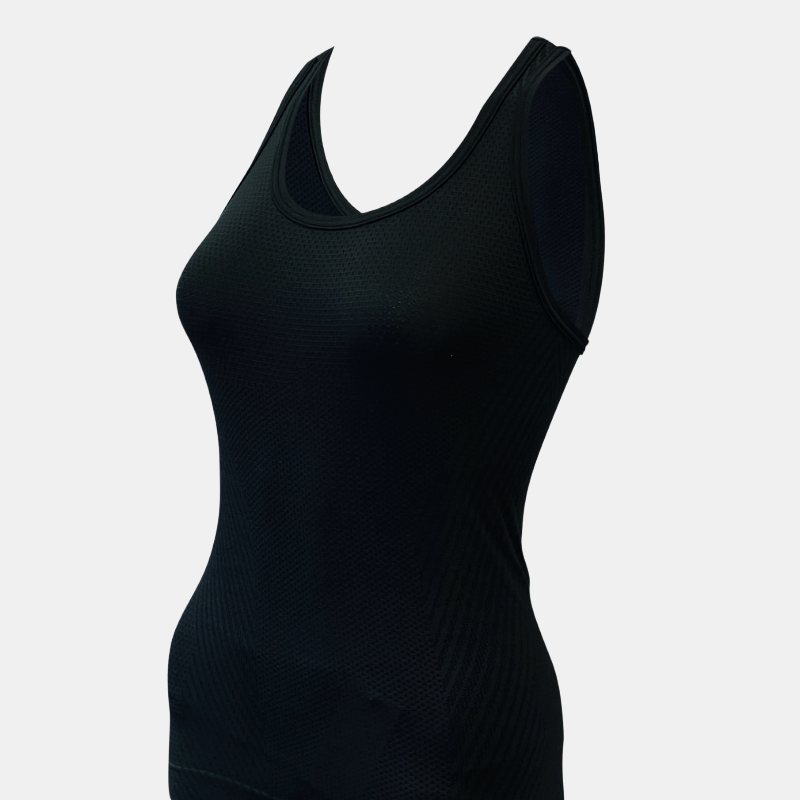 TRS BR501 Canotta Vogatore Breeze Donna Nero Trail Running