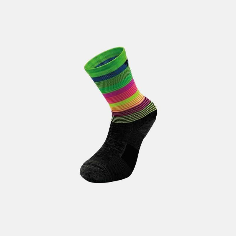 TRS W513 Calza Running Multi Stripes Nero Unisex