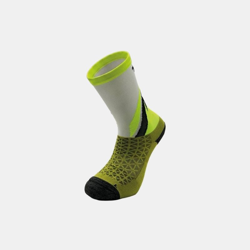 TRS W514 Calza Running Geometric Yellow Unisex
