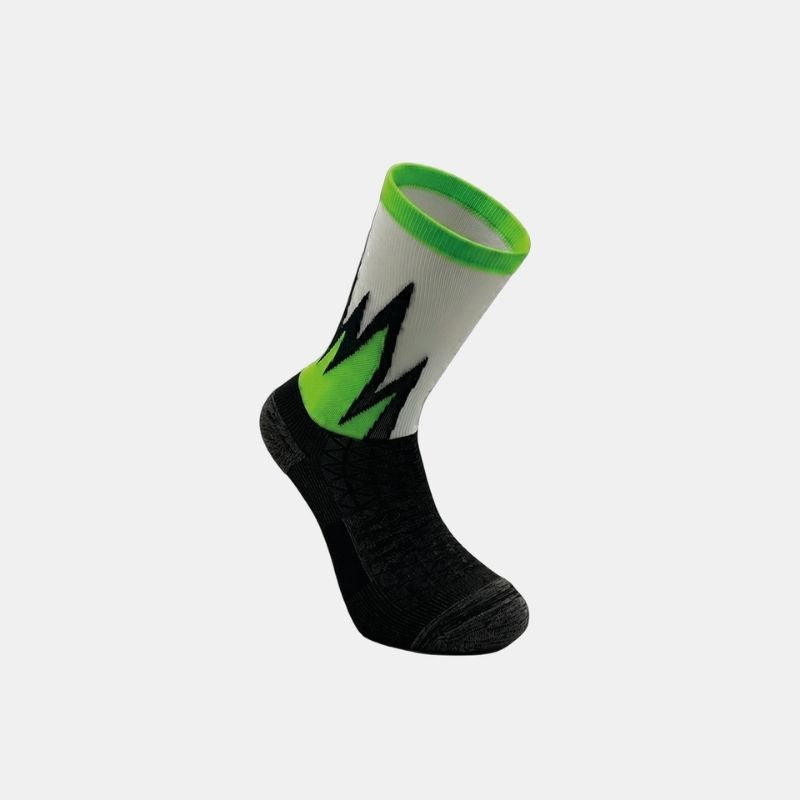 TRS W514 Calza Running Geometric Green Unisex