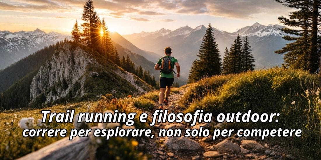 Trail running e filosofia outdoor: correre per esplorare, non solo per competere 