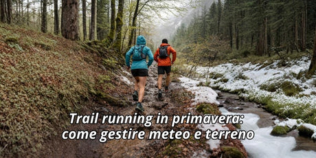 Trail running in primavera
