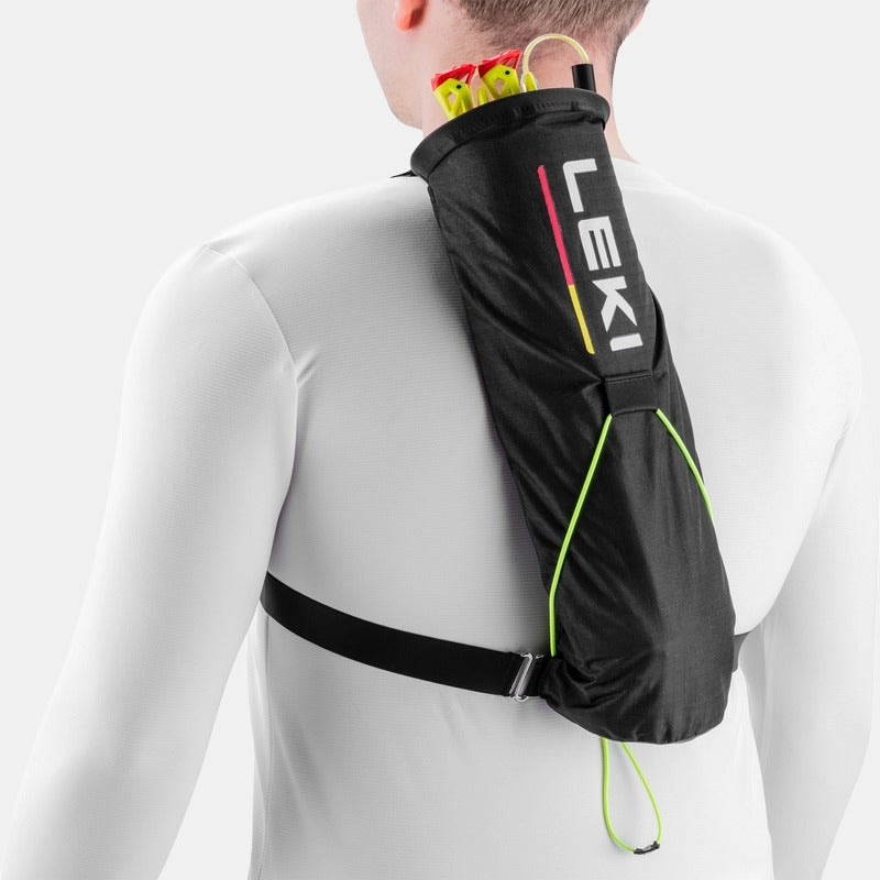 LEKI Porta Bastoncini Trail Running Nero