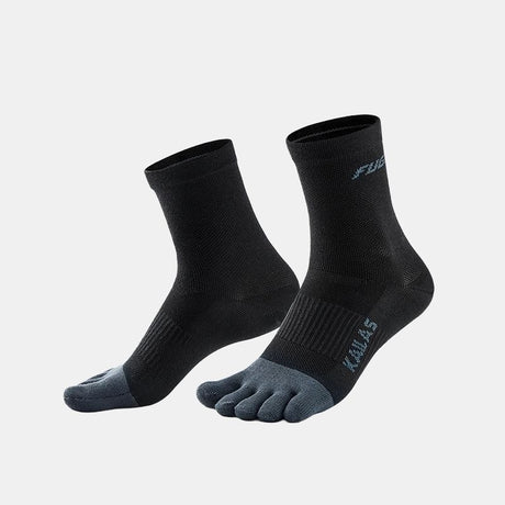 KAILAS Calze Mid a 5 Dita Nero Trail Running