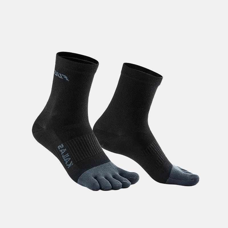 KAILAS Calze Mid a 5 Dita Nero Trail Running