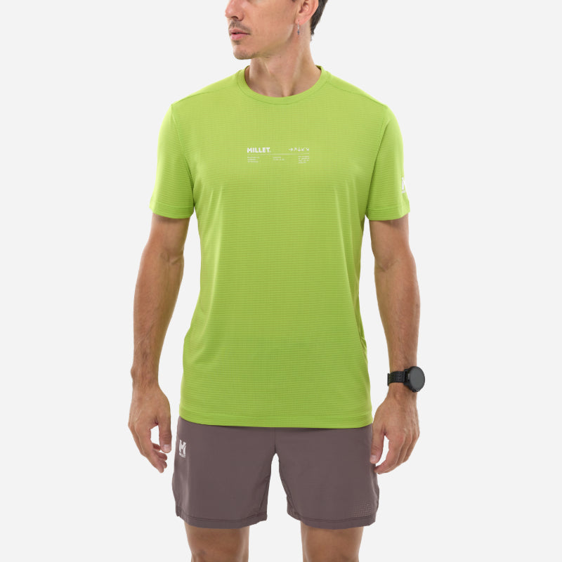 MILLET T-shirt Intense Essential SS Uomo Verde