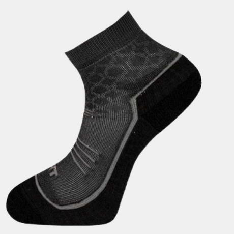 TRS P467 Calza Trail Top Merino Grigio