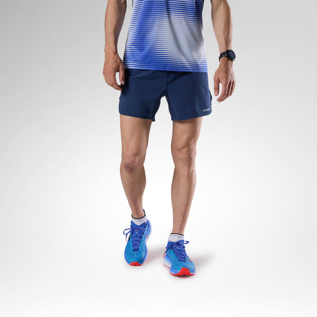 ROSSIGNOL Pantalone Sapa Short 5 Uomo Blu Trail Running