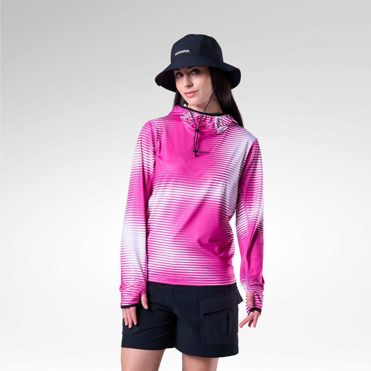 ROSSIGNOL Felpa Westweg Sun Con Cappuccio Donna Trail Running