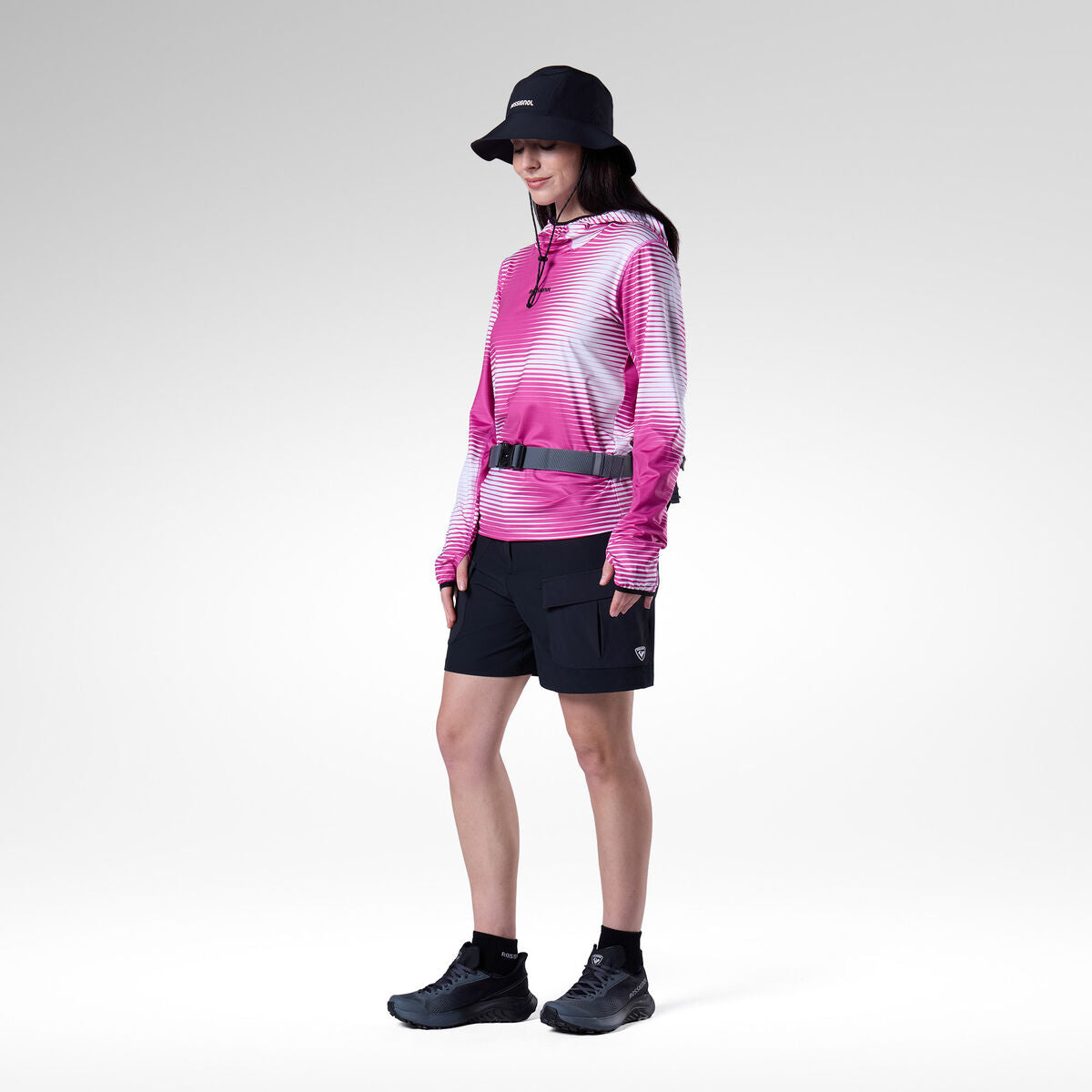 ROSSIGNOL Felpa Westweg Sun Con Cappuccio Donna Trail Running