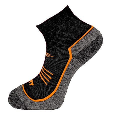 TRS P467 Calza Trail Top Merino Arancione
