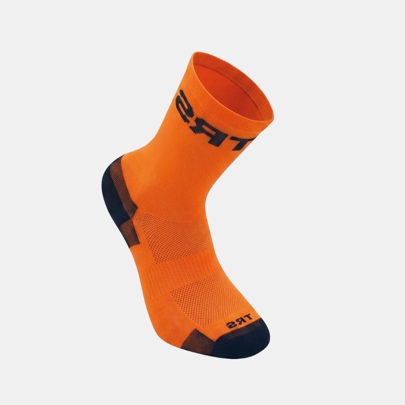 TRS W408 Calza Running Fine Long Arancione Unisex