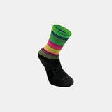 TRS W513 Calza Running Multi Stripes Nero Unisex