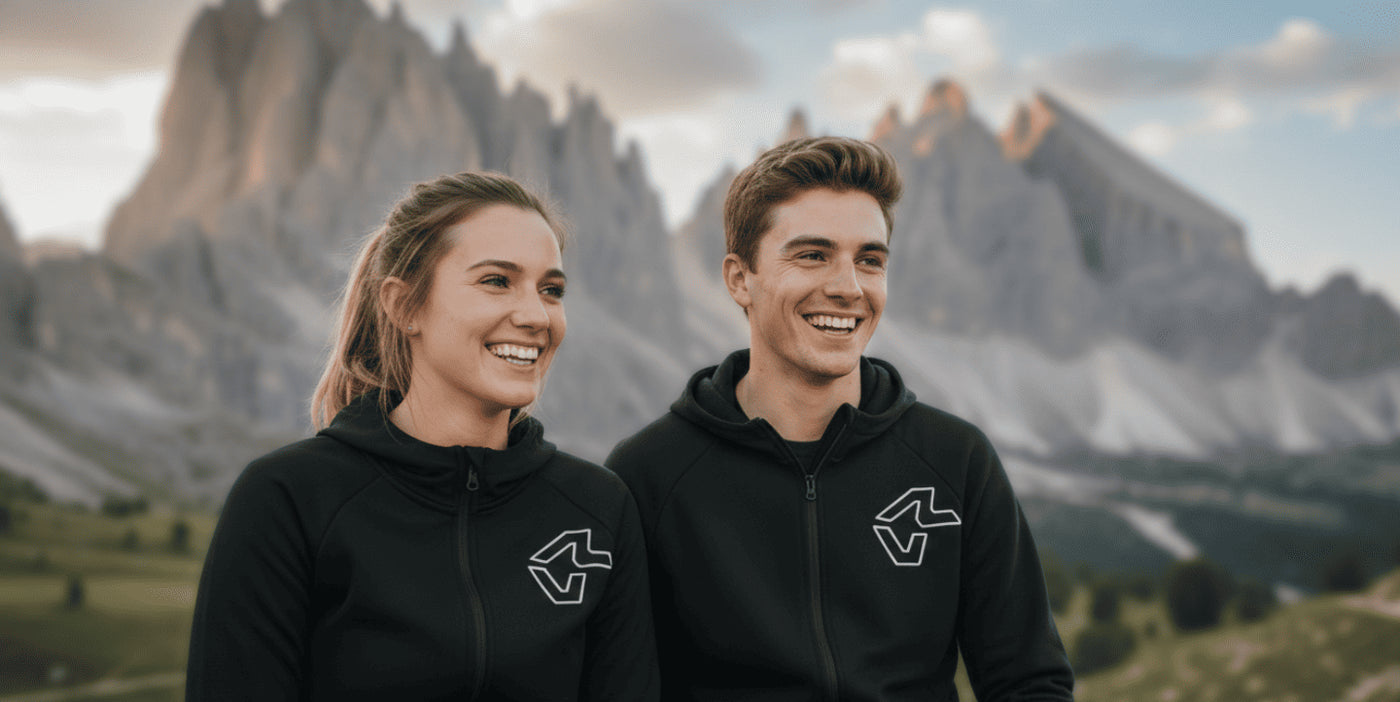 Felpe Rock Experience in montagna